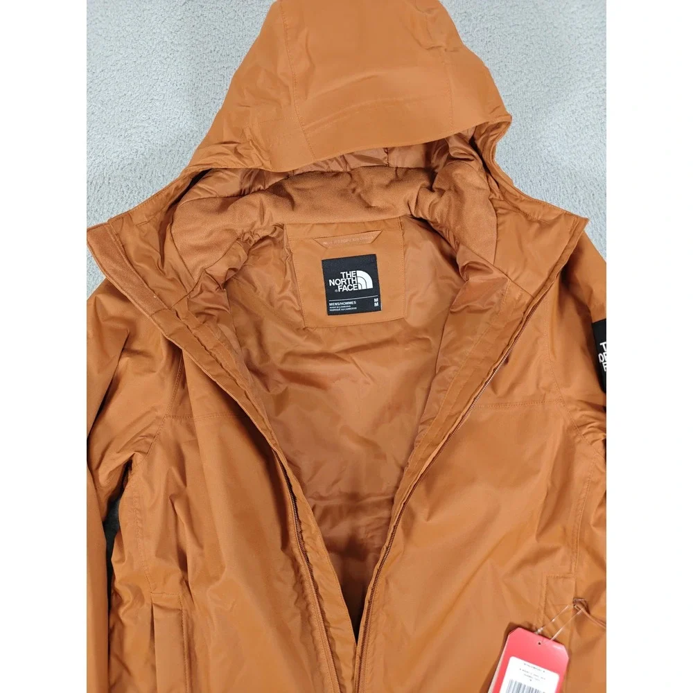 The North Face Jacket Mens Medium Caramel DryVent Mount Q Insulated‎ NF0A3XWH